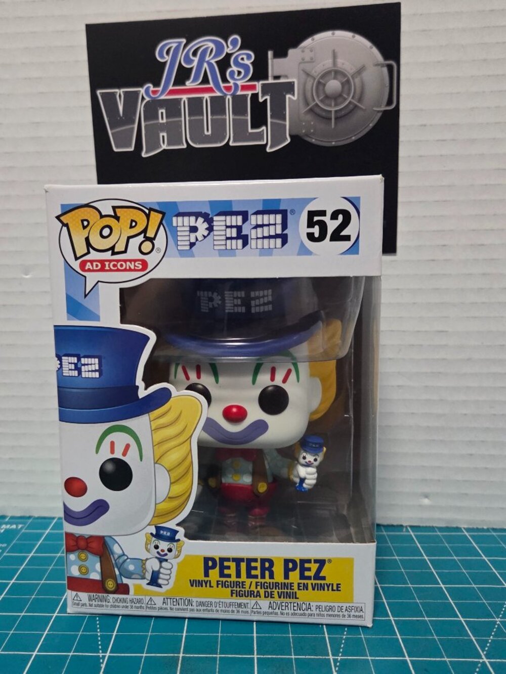 Funko POP Ad Icons Mr Pez Peter Pez Clown 52 Vinyl Figure
